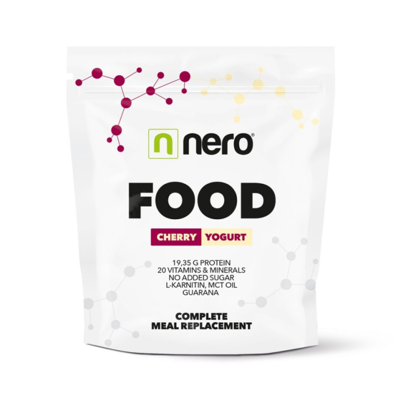 NERO Zdravé dietní jídlo Nero FOOD Třešeň & Jogurt, 1kg, 33 porcí