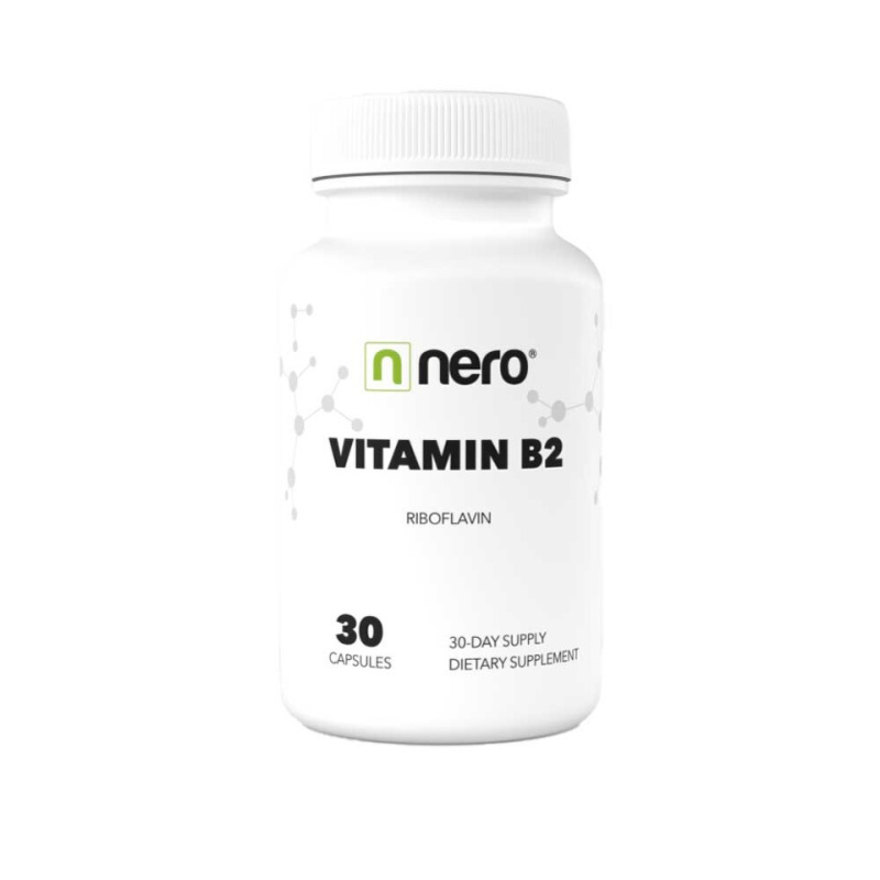 NERO Vitamin B2 Riboflavin 30 kapslí / na 30 dní