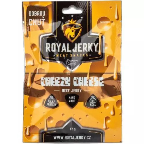 RoyalJerky hovězí cheezy cheese /15/ 12g