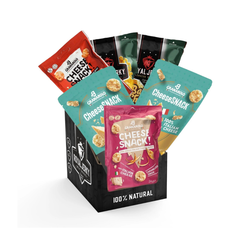 Royal Jerky: Degusťák plný sýrů  6+1