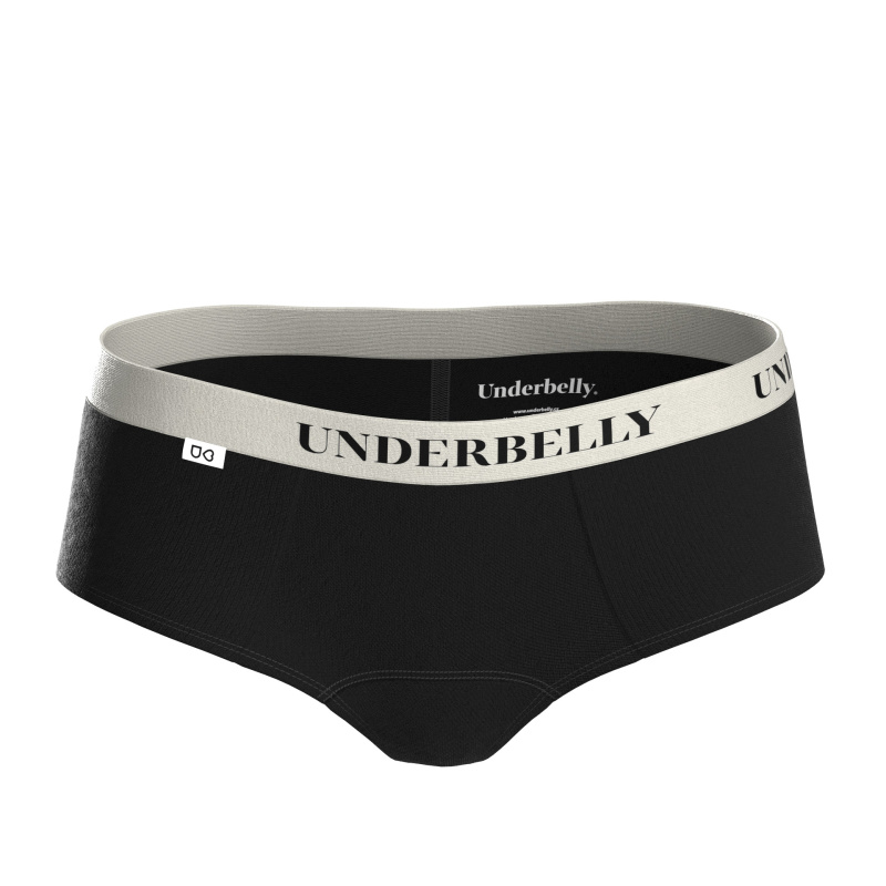 Menstruační kalhotky Underbelly Lowee černé (LOWEE-CE-BI-1-MM) XS