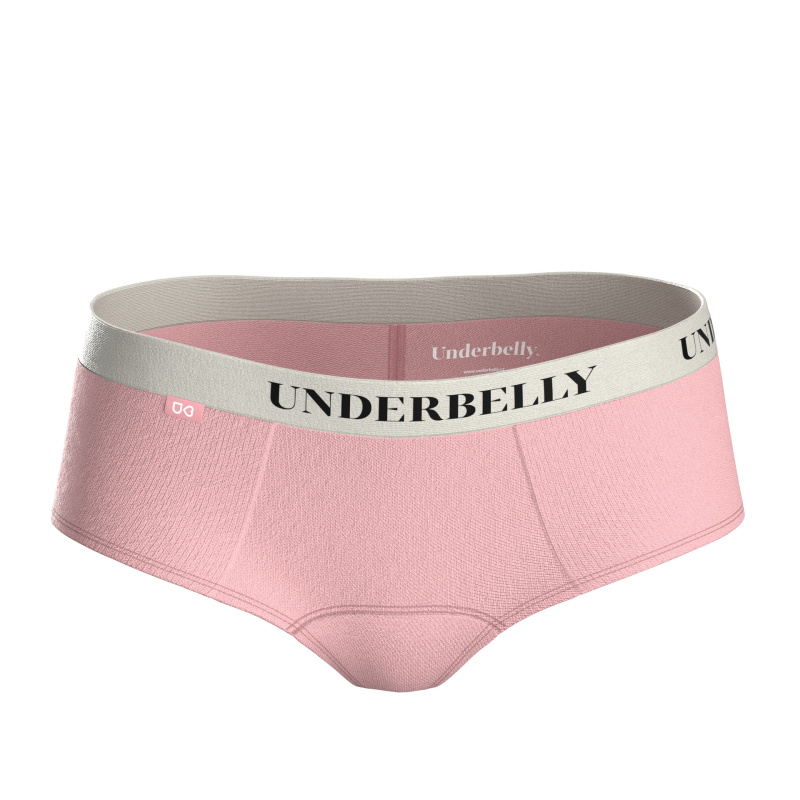 Menstruační kalhotky Underbelly Lowee  růžové (LOWEE-RU-BI-1-MM) XXL