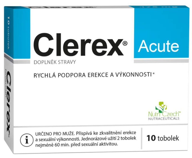 CLEREX Acute pro muže 10 tobolek
