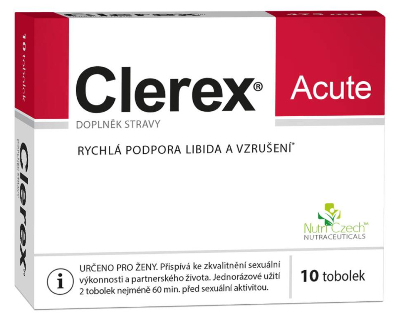 Clerex Acute 10 tobolek pro ženy