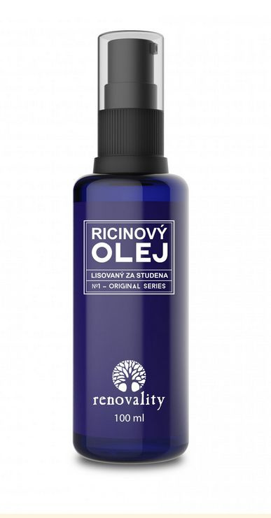 Renovality Original Series Ricinový olej olej pro ekzematickou pokožku 100 ml
