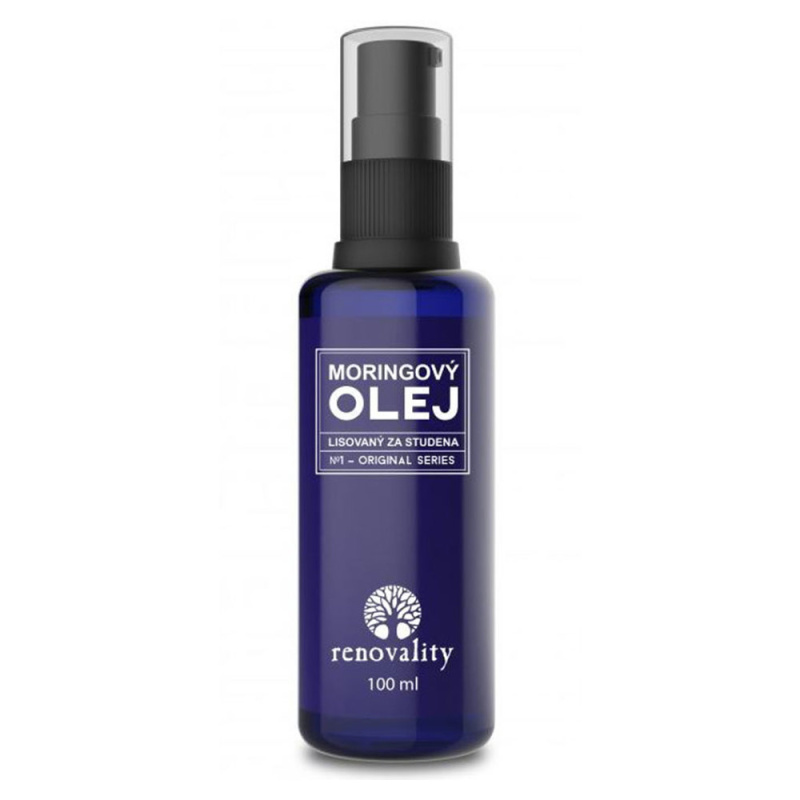 Renovality Moringový olej za studena lisovaný, 100 ml