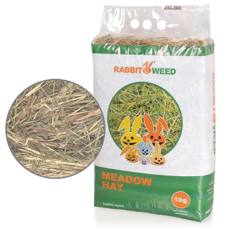 Seno luční RabbitWeed 1 kg