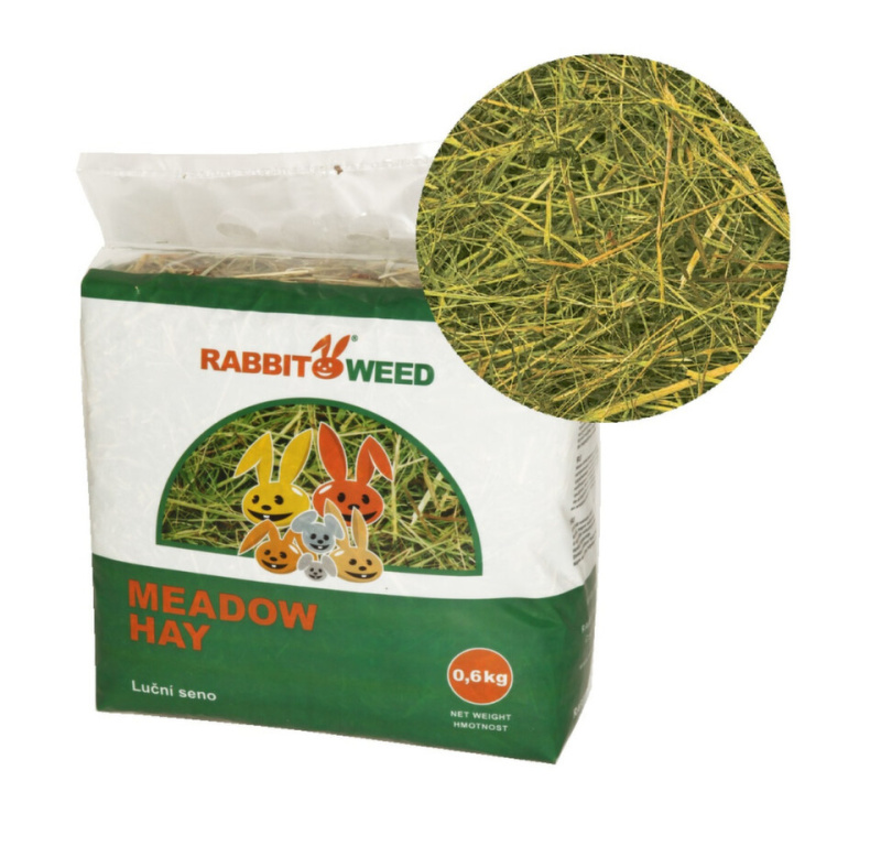 Seno luční RabbitWeed 0,6 kg