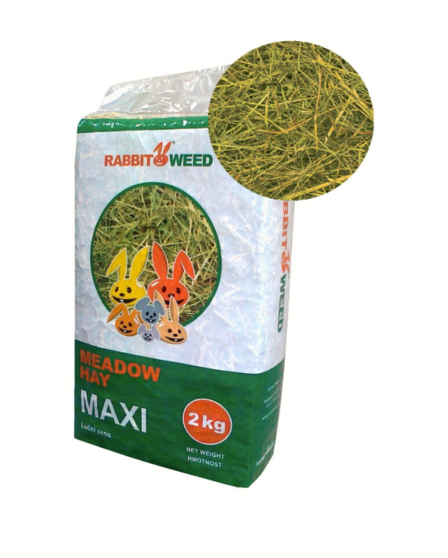 Seno luční RabbitWeed 2 Kg
