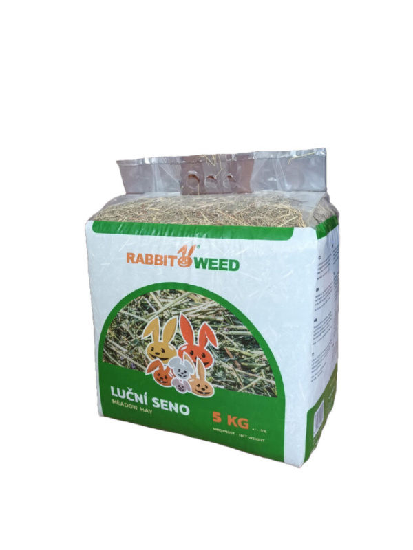 Rabbit Weed seno luční, 5 kg