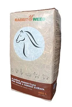 Podestýlka slaměná pro domácí zvířata RabWeed 500l