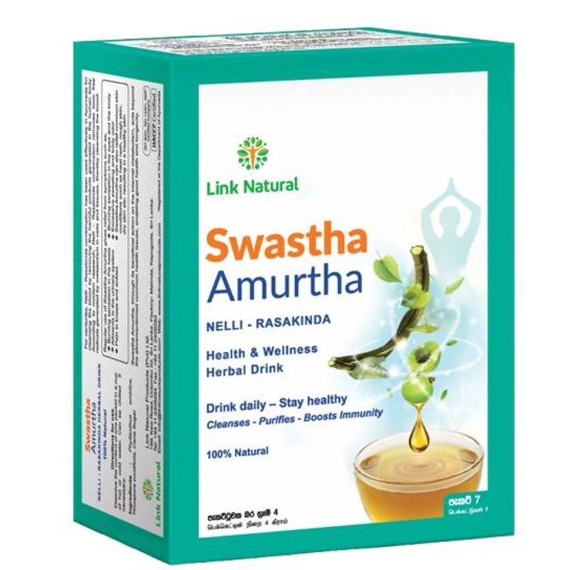 Link Natural Swastha Amurtha – Instantní bylinný nápoj