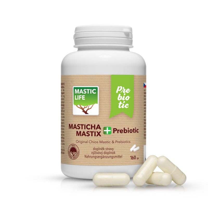 MASTICLIFE Prebiotic chios Masticha 160 kapslí