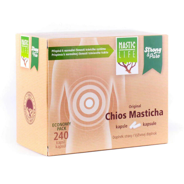 Masticlife Strong & Pure Chios Masticha 240 kapslí