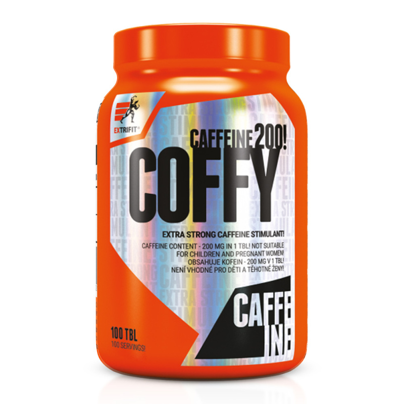 Extrifit Coffy (Kofein) 200 mg, 100 tablet