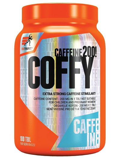 Extrifit Coffy (Kofein) 200 mg, 100 tablet