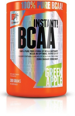Extrifit BCAA Instant, 300 g Příchuť: Černý rybíz