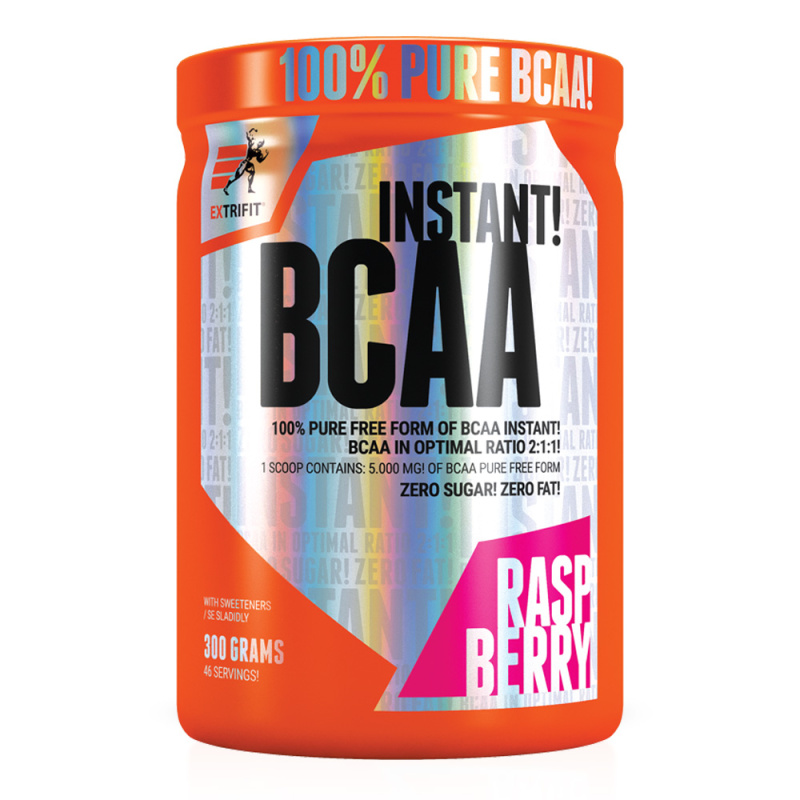 Extrifit BCAA Instant, 300 g Příchuť: Malina