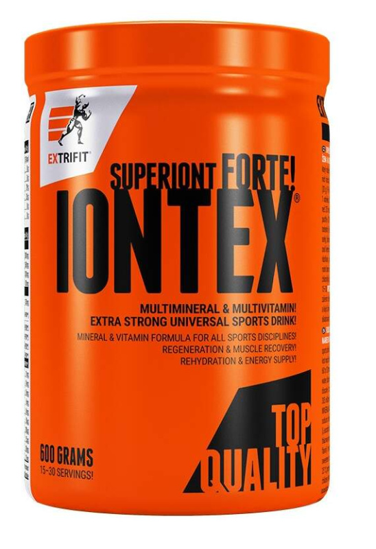 Extrifit Iontex Forte, 600 g Příchuť: Zelené jablko