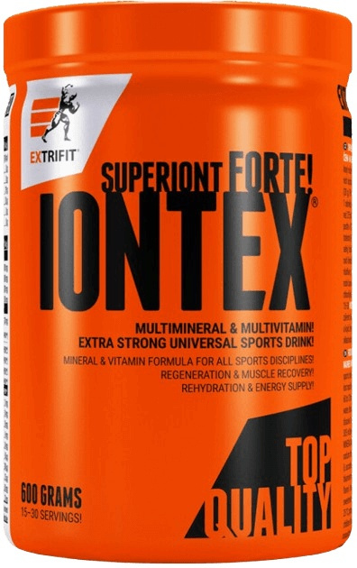 Extrifit Iontex Forte, 600 g Příchuť: Pomeranč
