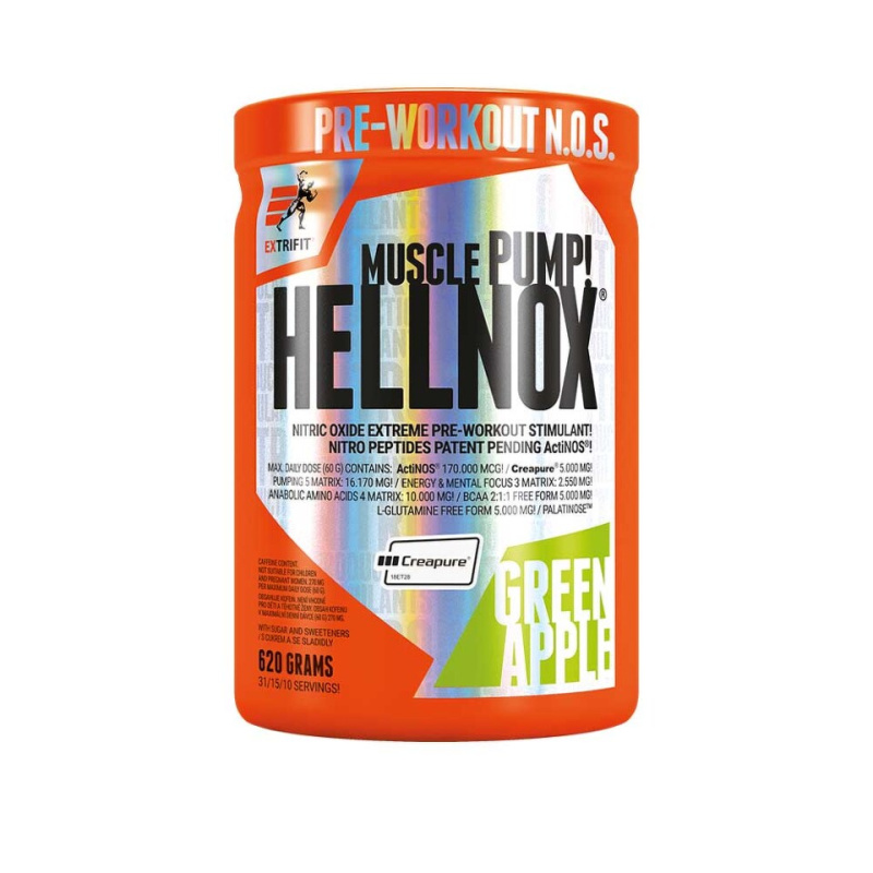 Extrifit Hellnox 620 g Příchuť: Jablko