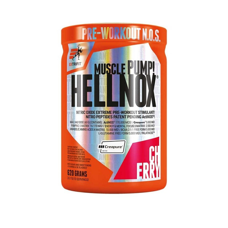 Extrifit Hellnox 620 g Příchuť: Třešeň