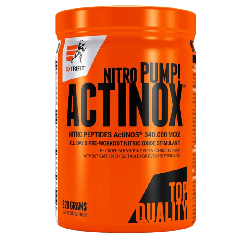 Extrifit Nitro Pump Actinox, 620 g Příchuť: Citrón