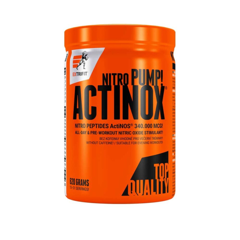 Extrifit Nitro Pump Actinox, 620 g Příchuť: Pomeranč