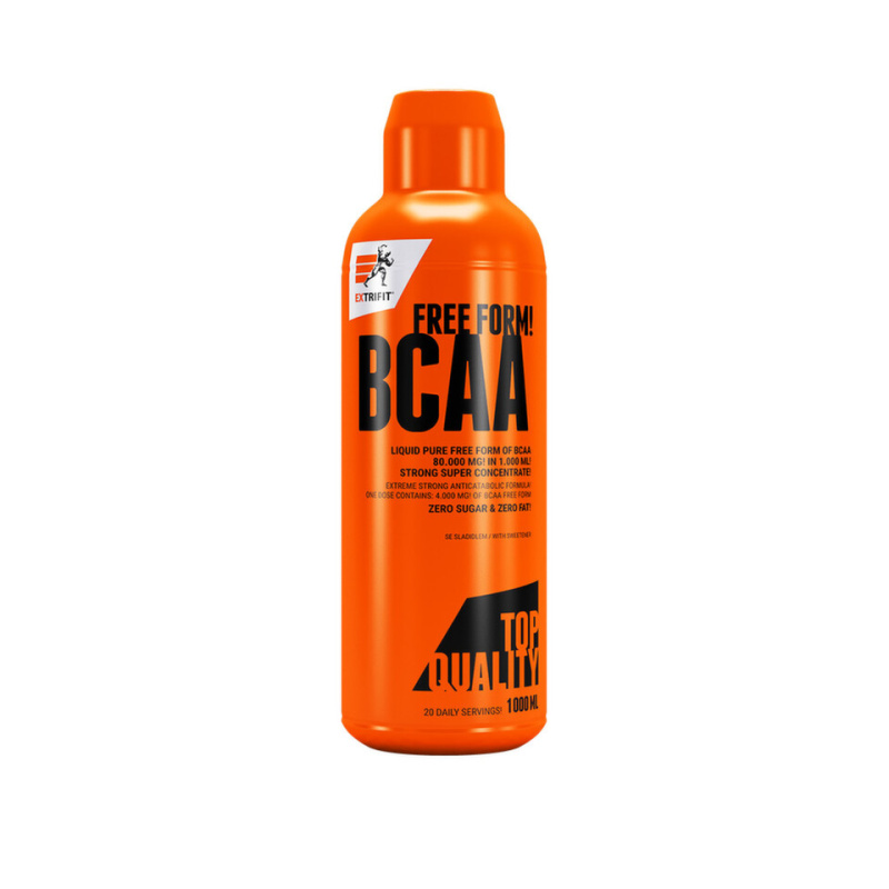 Extrifit BCAA Free Form Liquid 80000mg 1000 ml - jablko