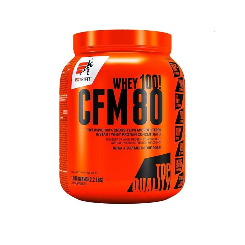 Extrifit CFM Instant Whey Protein 80 1000 g Příchuť: Vanilka