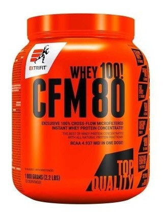 Extrifit CFM Instant Whey Protein 80 1000 g Příchuť: Čokoláda