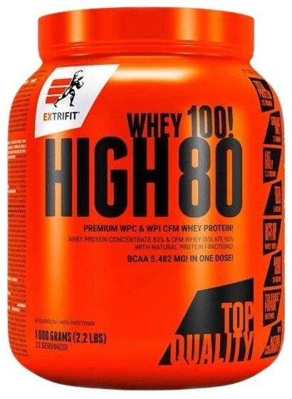 Extrifit High Whey 80 1000 g - vanilka