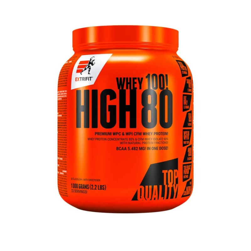 Extrifit High Whey Protein 80 1000 g Příchuť: Čokoláda/Kokos