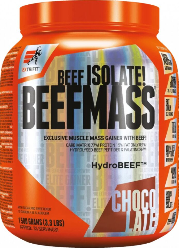 Extrifit BeefMass 1500 g - čokoláda