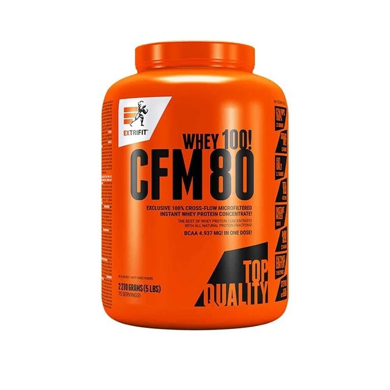 Extrifit CFM Instant Whey Protein 80 2270 g Příchuť: Čokoláda