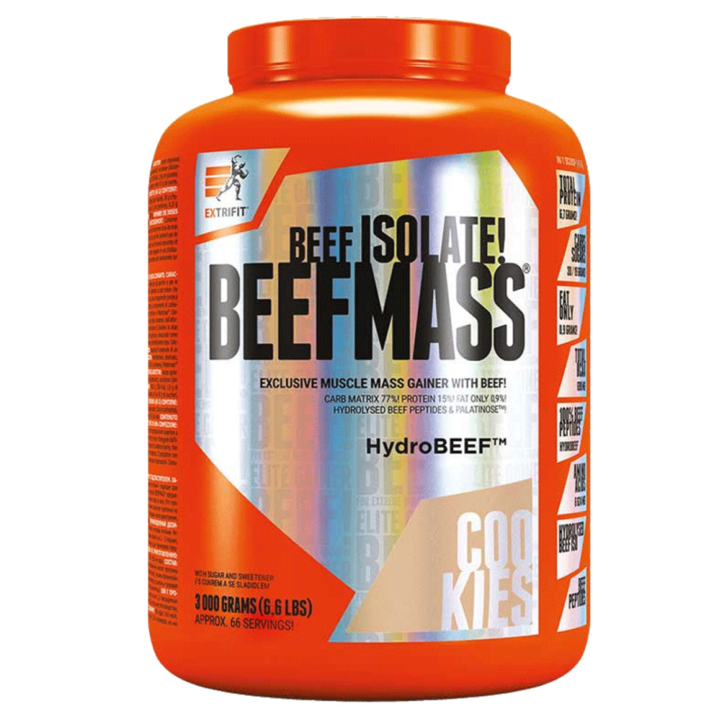 Extrifit BeefMass 3000 g - čokoláda