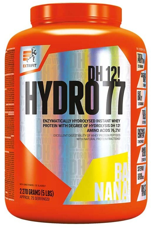 Extrifit Hydro 77 2270g - banán