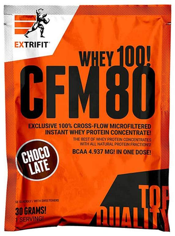 Extrifit CFM Instant Whey 80 30 g - čokoláda