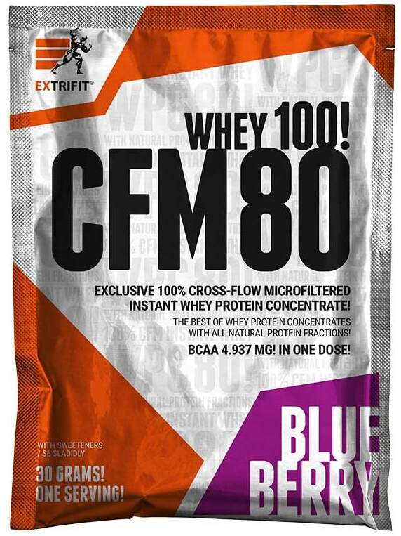 Extrifit CFM Instant Whey 80 30 g - borůvka