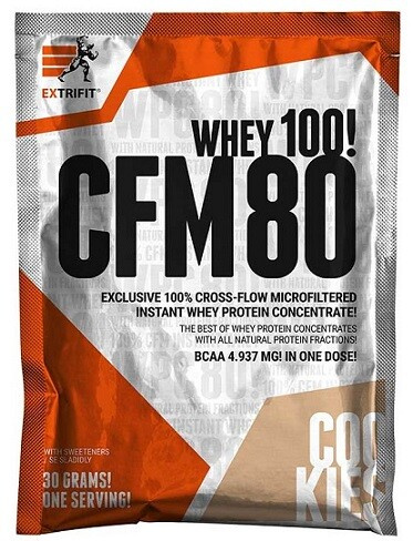 Extrifit CFM Instant Whey 80 30 g - cookies & cream