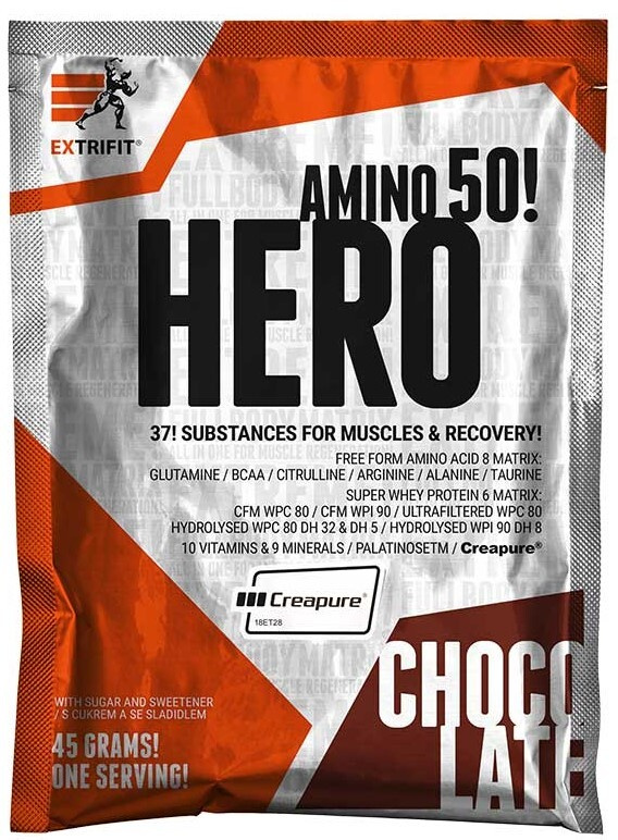 Extrifit Hero vzorek 45 g - čokoláda