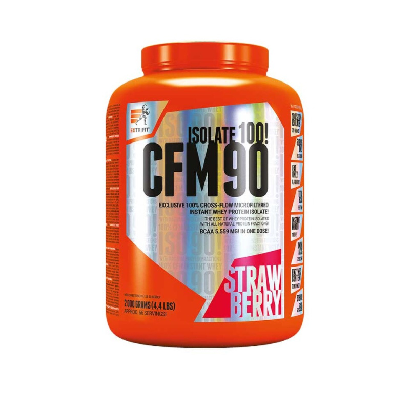 Extrifit Iso 90 CFM Instant Whey 2000 g - jahoda