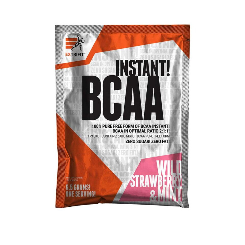 Extrifit BCAA Instant vzorek 6,5 g - jahoda/máta