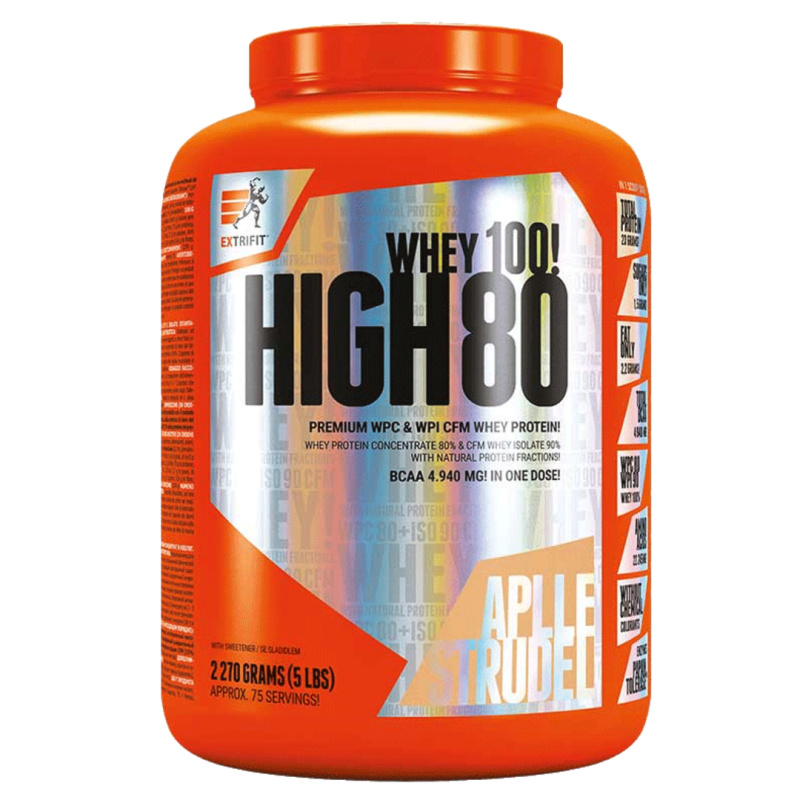 Extrifit High Whey 80 2,27kg - ovocný jogurt