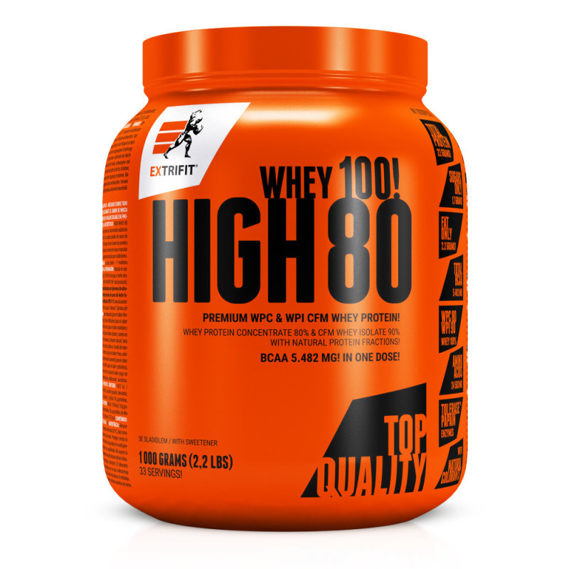 Extrifit High Whey Protein 80 1000 g Příchuť: Pistácie