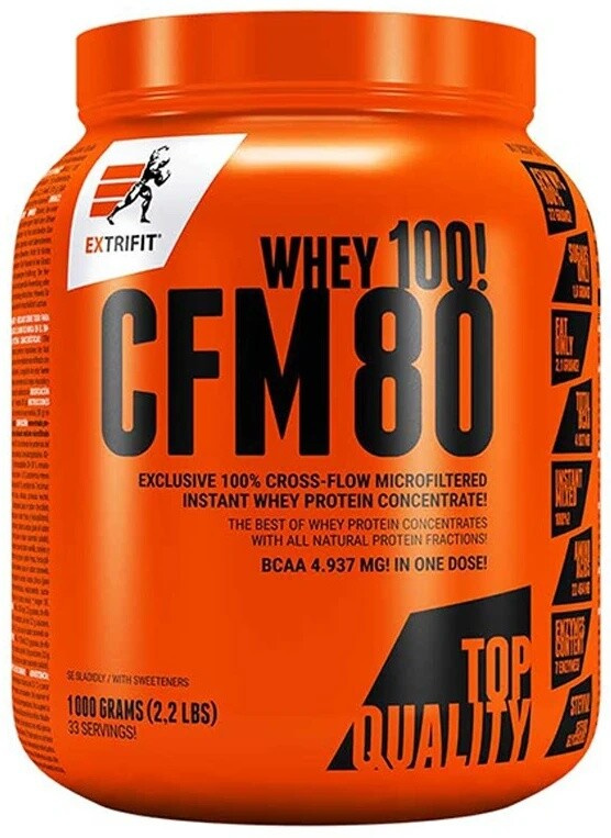 Extrifit CFM Instant Whey Protein 80 1000 g Příchuť: Kokosové mléko