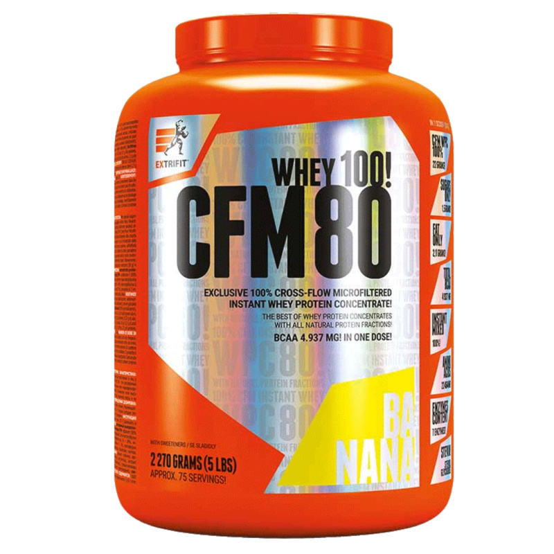 Extrifit CFM Instant Whey 80 2270 g - ledová káva