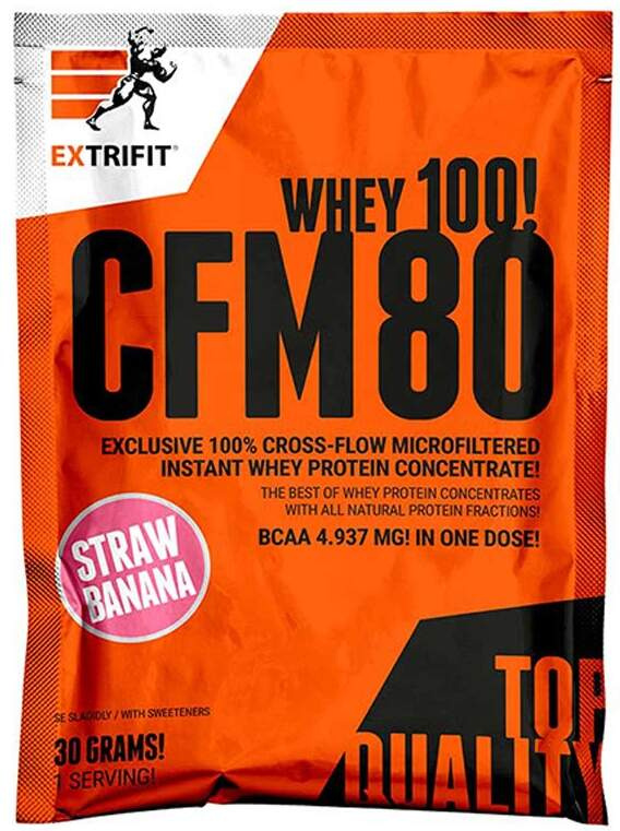 Extrifit CFM Instant Whey 80 30 g - jahoda/banán