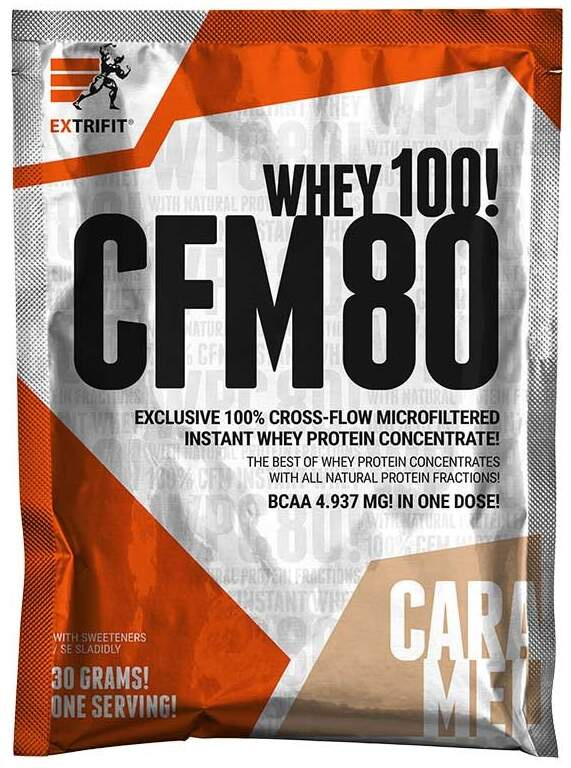 Extrifit CFM Instant Whey 80 30 g - karamel