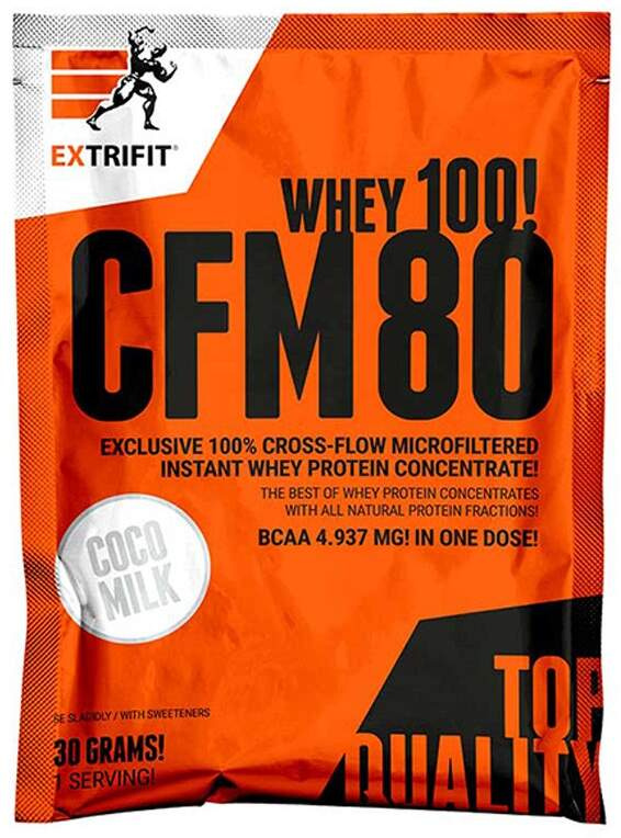 Extrifit CFM Instant Whey 80 30 g - kokosové mléko